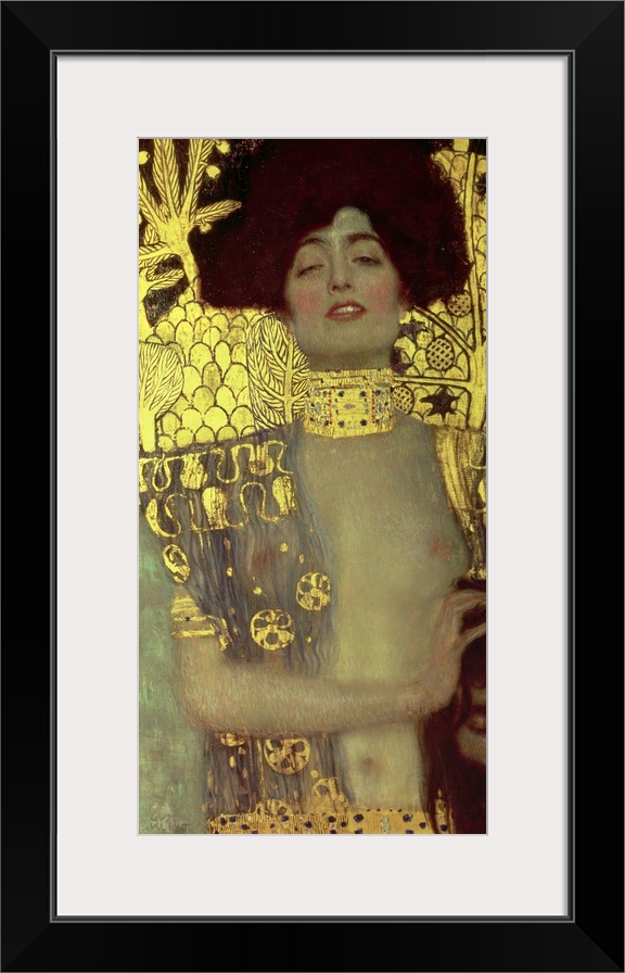 XAM36586 Judith, 1901 (oil on canvas)  by Klimt, Gustav (1862-1918) Osterreichische Galerie Belvedere, Vienna, Austria (ad...