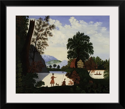 Landscape With Indians, 1880