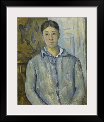 Madame Cezanne In Blue, 1888-90