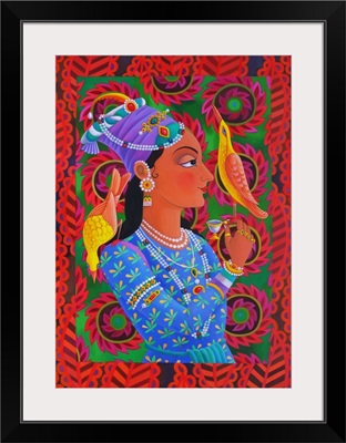 Maharani With Two Birds, 2012