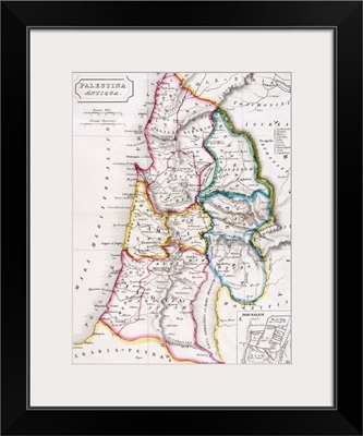 Map of Palestine, Palestina Antiqua