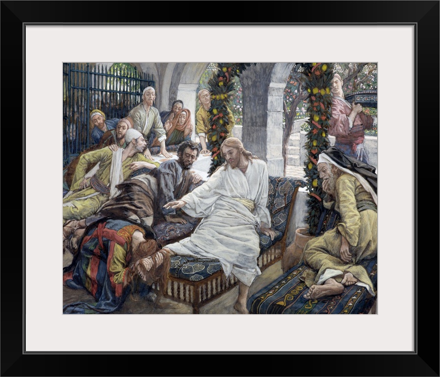 TBM140076 Mary Magdalene's Box of Very Precious Ointment, illustration for 'The Life of Christ', c.1886-96 (gouache on pap...