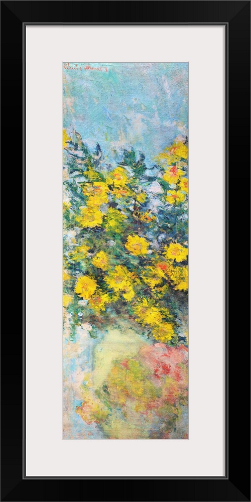 Mauves, 1882-83 (originally oil on canvas) by Monet, Claude (1840-1926)