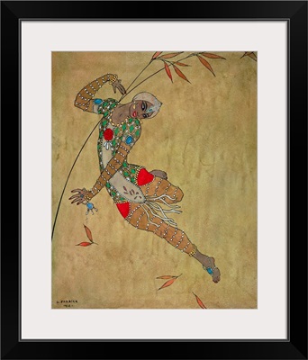 Nijinsky in 'Le Festin/L'Oiseau d'Or', 1912