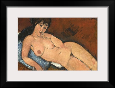 Nude on a Blue Cushion, 1917