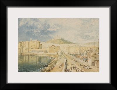 Old Harbour, Naples, 1818