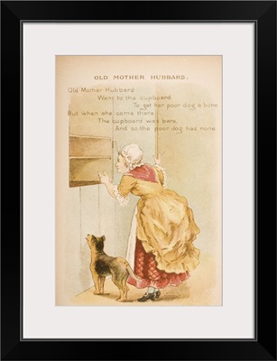 Old Mother Hubbard, from Old Mother Goose's Rhymes and Tales