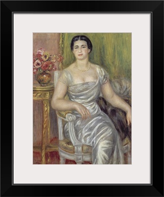 Portrait Of The Poetess Alice Valliere-Merzbach, 1913