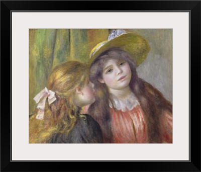 Portrait Of Two Girls, 1890-92