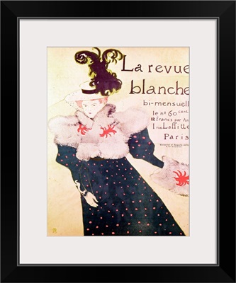 Poster advertising La Revue Blanche, 1895