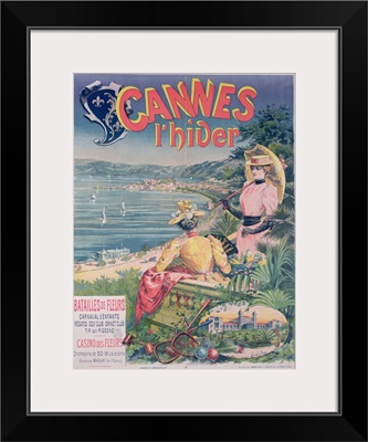 Poster advertising the Casino des Fleurs, Cannes in Winter, 1892