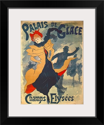 Poster advertising the Palais de Glace on the Champs Elysees