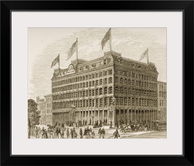 Public Ledger Building, Philadelphia, in c.1870