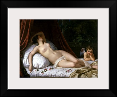 Recumbant Venus with Cupid, 1839