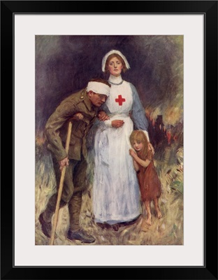 Red Cross Nurse In WWI