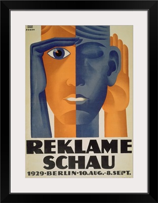 Reklameschau', poster for the Berlin Advertising Exhibition, 1929