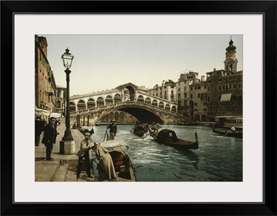 Rialto Bridge Venice, C1900