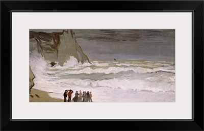 Rough Sea at Etretat, 1868 69