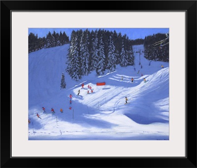 Ski school, Morzine, 2014