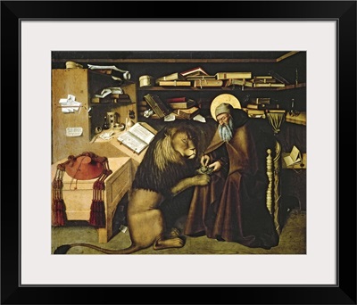 St. Jerome Removing a Thorn from the Lion's Paw, c.1445