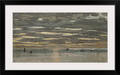 Sunset At Sea, 1865-1870