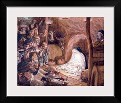 The Adoration of the Shepherds, illustration for 'The Life of Christ', c.1886-94