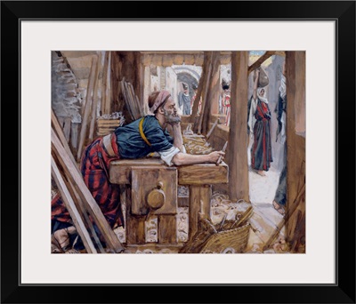 The Anxiety of St. Joseph, illustration for The Life of Christ, c.1886-94