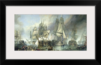 The Battle of Trafalgar, 1805
