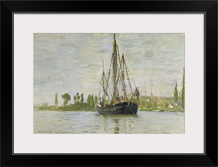 Originally oil on canvas. By Monet, Claude (1840-1926).