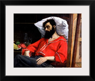 The Convalescent, Or The Wounded Man, C.1860