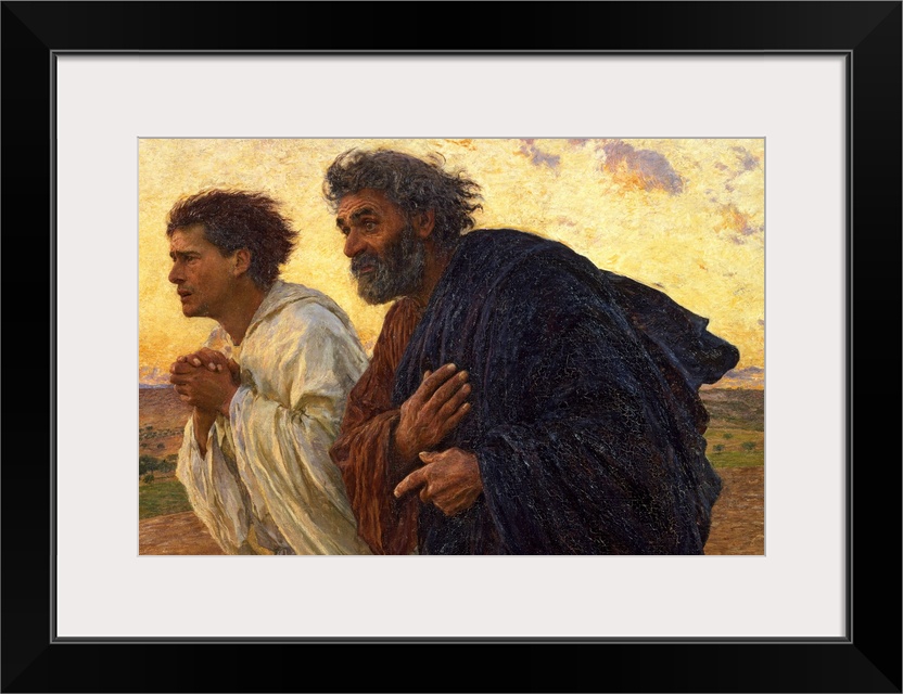 The Disciples Peter and John Running to the Sepulchre