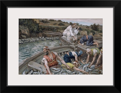 The First Miraculous Draught of Fish, illustration for The Life of Christ, c.1886-94