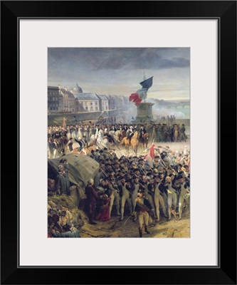 The Garde Nationale de Paris Leaves to Join the Army in September 1792, c.1833-36