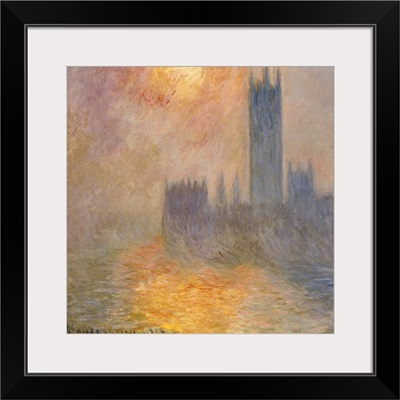 The Houses of Parliament, Sunset, 1904