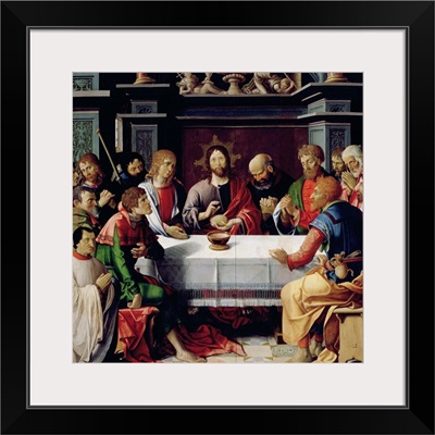 The Last Supper, central panel from the Eucharist Triptych, 1515