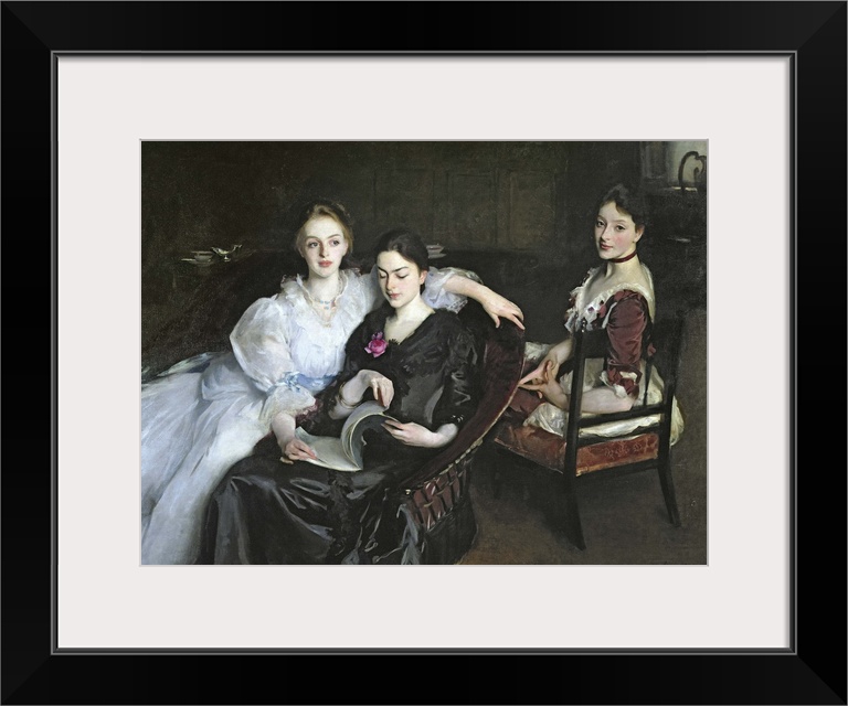 SAG6361 Credit: The Misses Vickers, 1884 (oil on canvas) by John Singer Sargent (1856-1925)Sheffield Galleries and Museums...