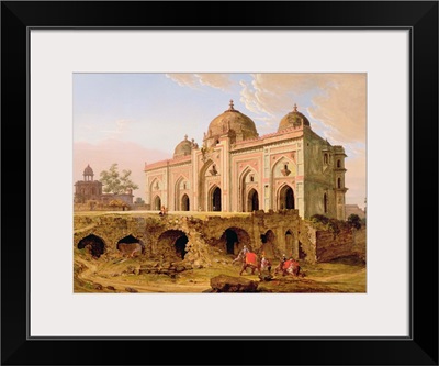 The Qal' A-l-Kuhna Masjid, Purana Qila, Delhi, c.1823
