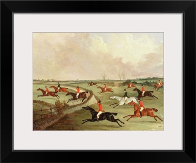 The Quorn Hunt in Full Cry: Second Horses, after a painting by Henry Alken (1785-1851)