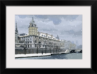 The Seine In Winter, 2015