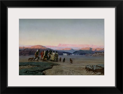 The Shepherds, Led by the Star, Arriving at Bethlehem, 1863