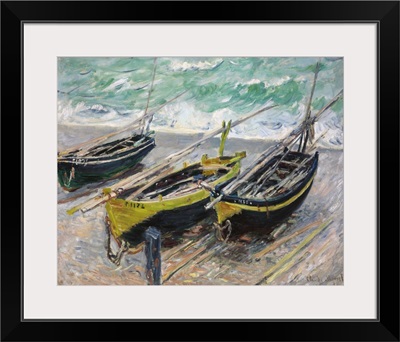 Three Fishing Boats, 1886