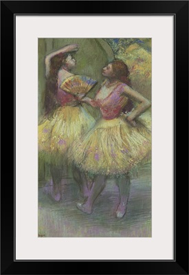 Two Dancers Before Going On Stage (Avant L'entree En Scene), 1888