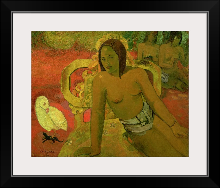 XIR19813 Vairumati, 1897 (oil on canvas)  by Gauguin, Paul (1848-1903); 73x94 cm; Musee d'Orsay, Paris, France; Giraudon; ...