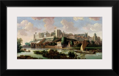 Windsor Castle seen from the Thames by Johannes Vorsterman, c.1700
