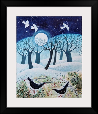 Winter Birds in the Snow, 2019