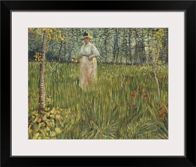 Woman In A Garden, 1887