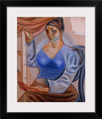 Woman with a Painting; La Femme au Tableau