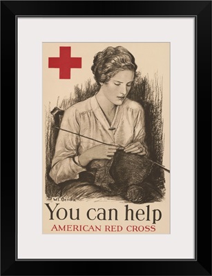 You Can Help, American Red Cross, 1918