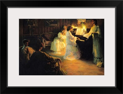 Young Girls at a Piano, 1906