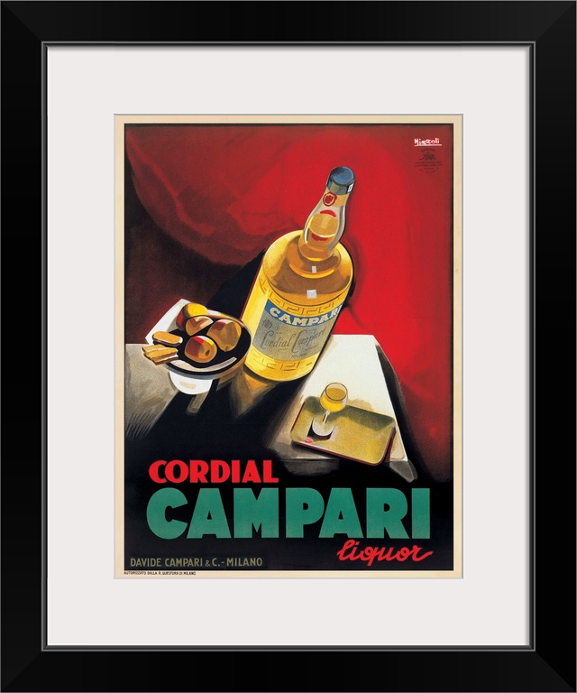 Vintage advertisement for Cordial Campari
